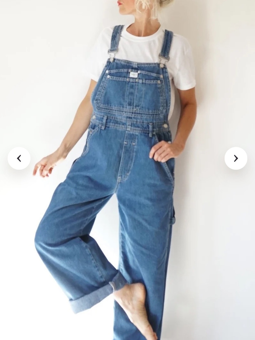 Calvin Klein Jeans Blue Denim Overalls